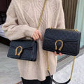 Pochette eco-pelle con ferro di cavallo