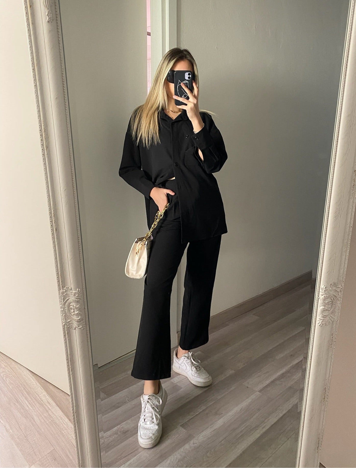 Completo sportivo nero