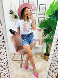 T-shirt con stampa Shoes
