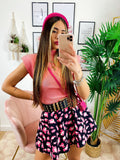 Maglia con spalline Bombate Rosa