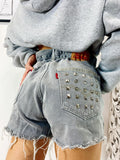 Levi’s Vintage grigio chiaro con borchie
