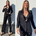 Completo giacca e pantalone nero