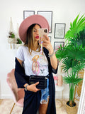 T-shirt con stampa Shoes