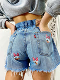 Short Levi’s Vintage con stampa Paperina bagno medio