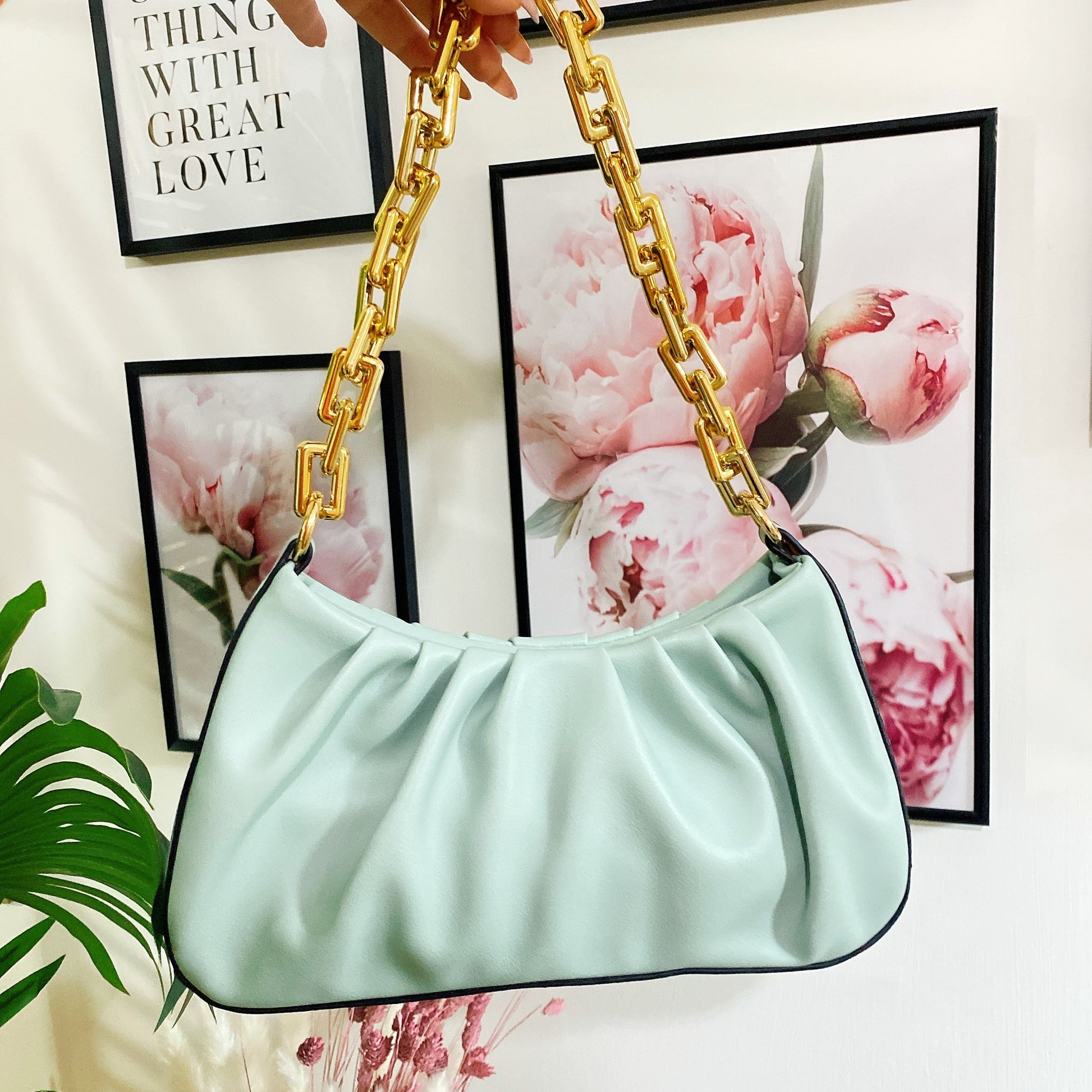 Bag con catena e tracolla