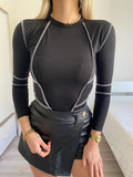 Body cuciture fuori