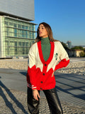 Maglione California rosso