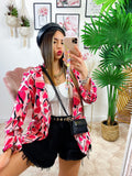 Giacca con Cuori base Rosa