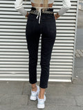 Jeans a caramella nero