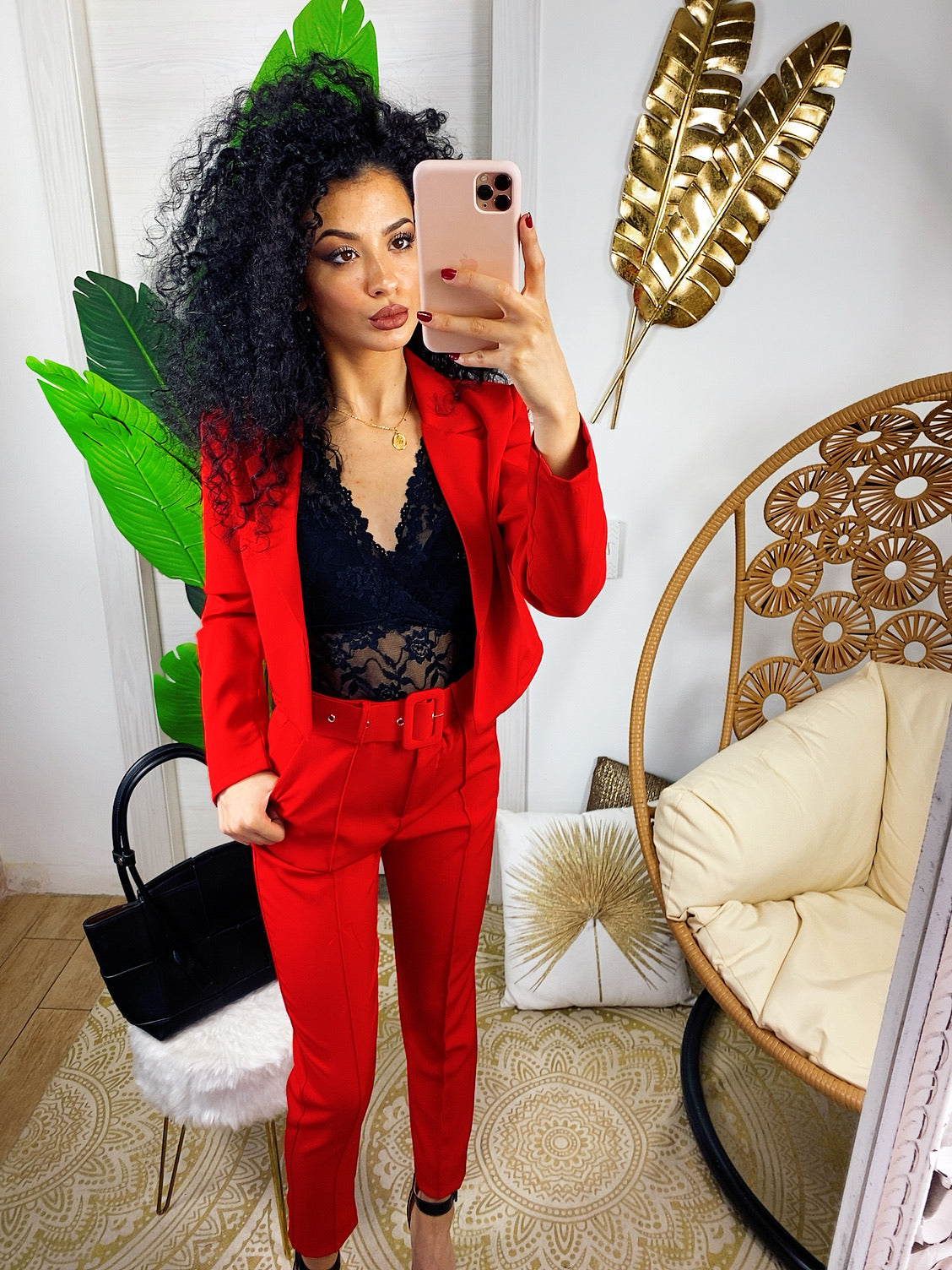 Completo pantalone e giacca corta