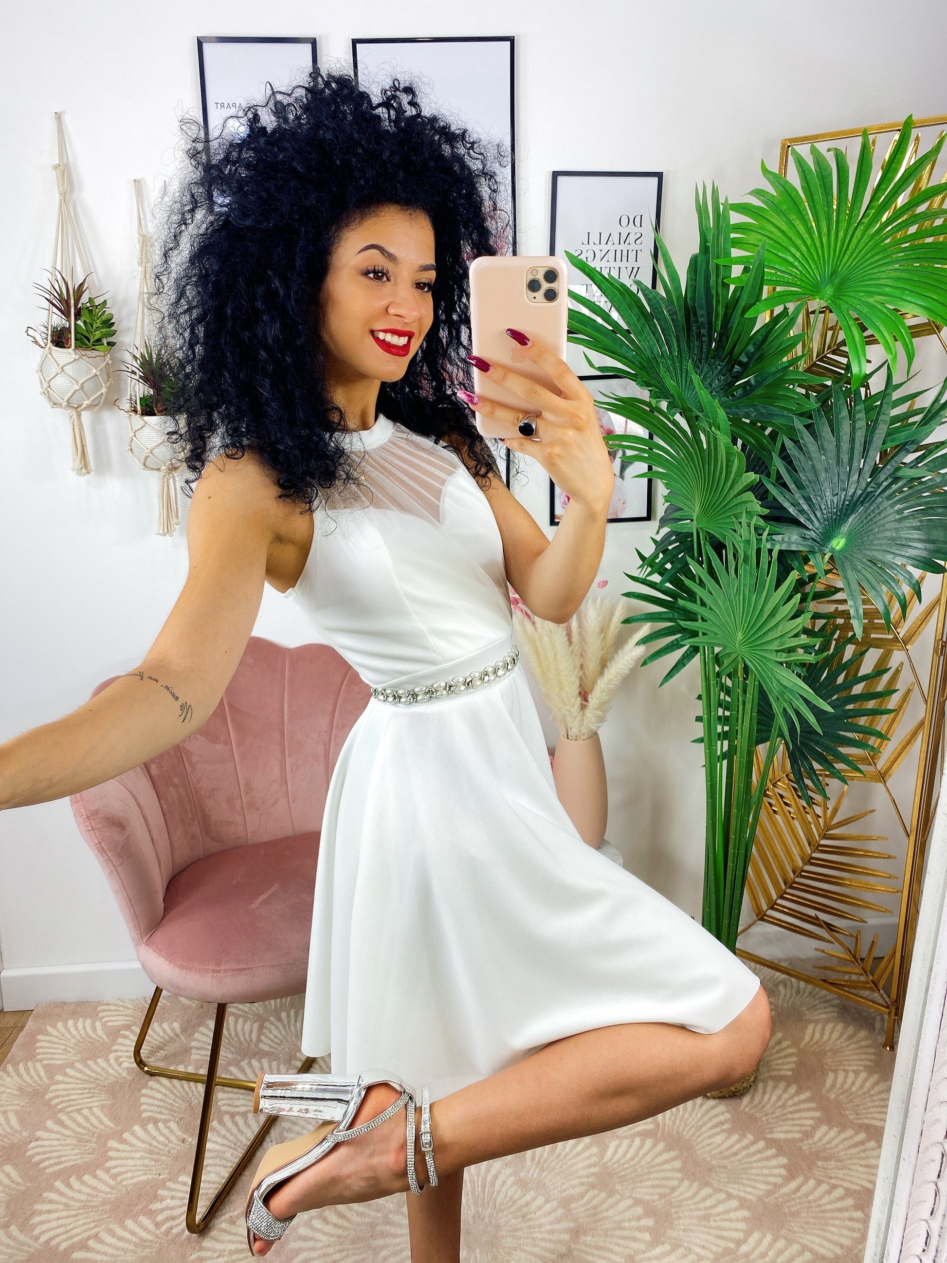 Abito principessa Summer Bianco