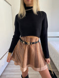 Maglione crop nero
