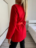 Giacca con strass rossa