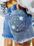 Short Levi’s Vintage con Borchie