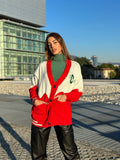 Maglione California rosso