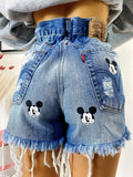 Short Levi’s Vintage con stampa topolino bagno medio