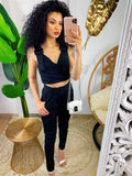 Completo top e pantalone