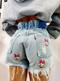 Short Levi’s Vintage con stampa Paperina bagno chiaro