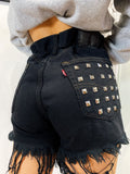 Short Levi’s Vintage con Borchie Nero