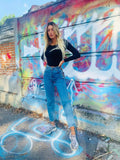 Jeans con catene