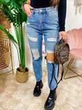 Jeans con strappi