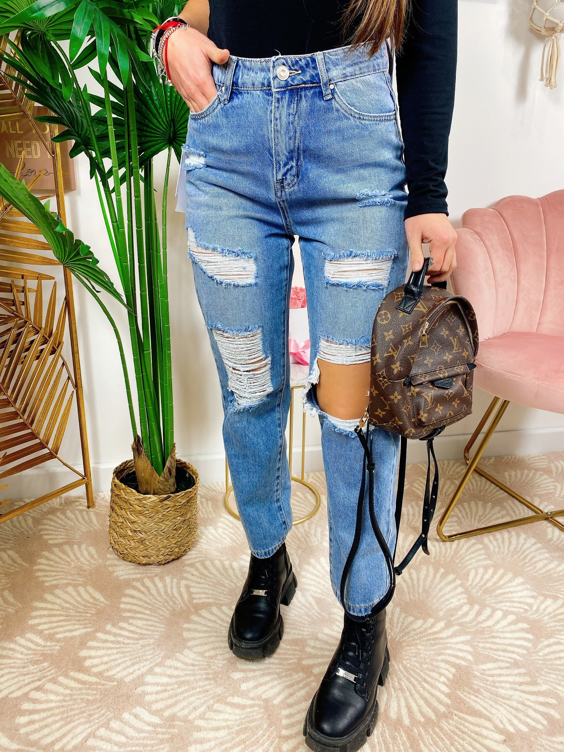 Jeans con strappi
