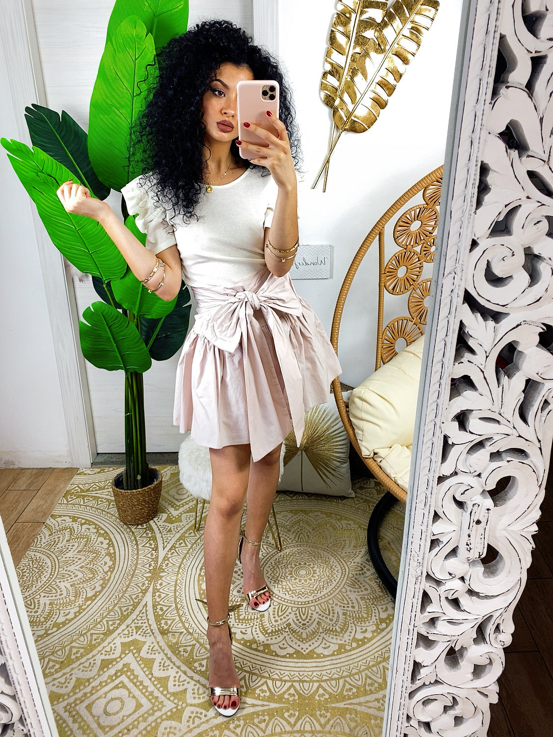 Body glitter schiena aperta