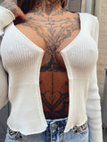 Top sensual bianco