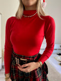 Dolce vita rosso in lana