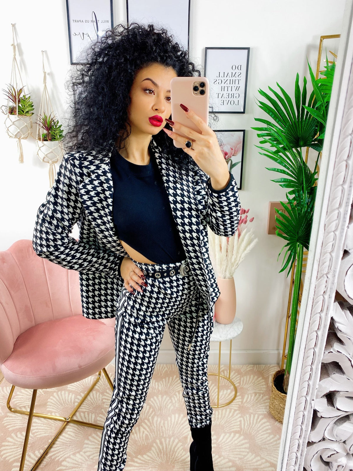 Completo Giacca e Pantalone Pied de Poule