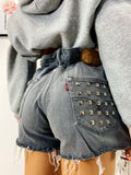 Levi’s Vintage grigio con borchie