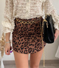 Gonna leopardata brown