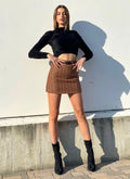 Gonna in tweed nude a fantasia