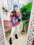 Giacca con bottoni Multicolor