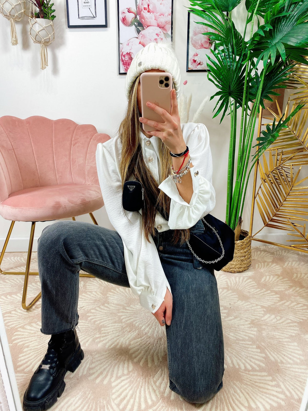 Jeans Levi’s Vintage a caramella grigio chiaro