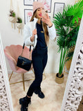 Bomber crop a rombi Bianco