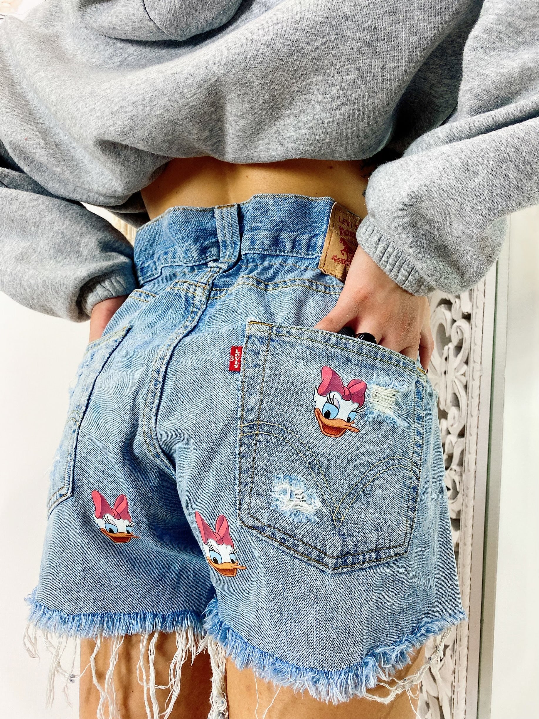 Levi’s Vintage bagno chiaro con stampe