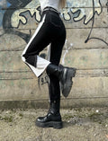 Jeans bianco nero