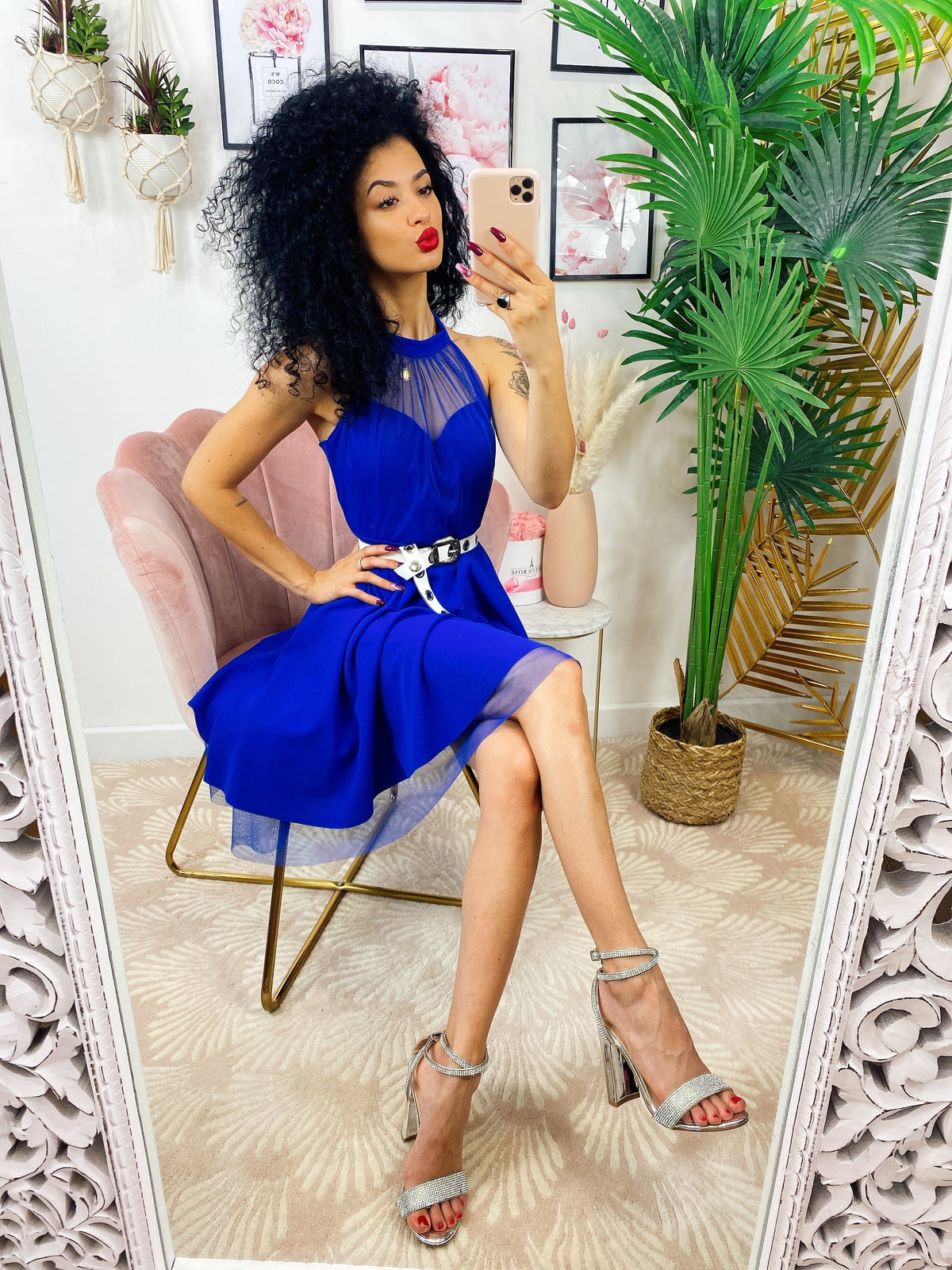 Abito principessa Summer Blu