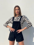 Maglia bianca e nera