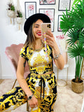 Completo Maglia e Pantalone etnico base Nera