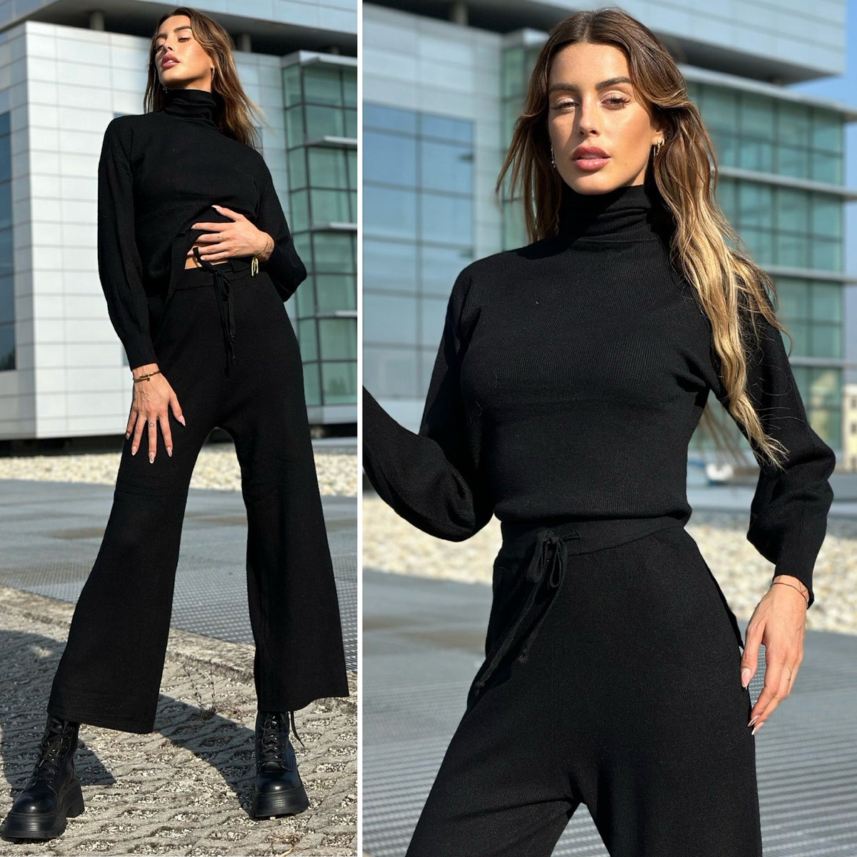 Completo Maglia e pantalone quality nero