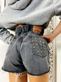 Levi’s Vintage grigio chiaro con borchie