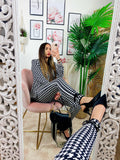 Completo Giacca e Pantalone Pied de Poule