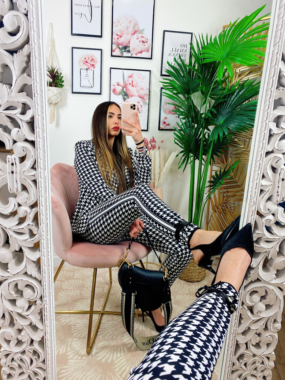 Completo Giacca e Pantalone Pied de Poule
