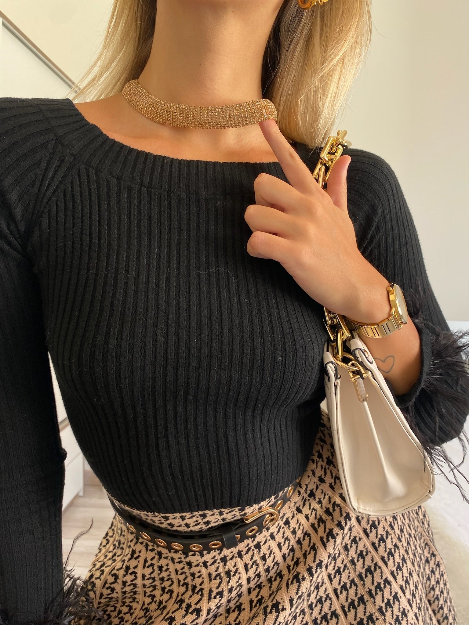 Choker  con strass
