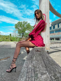 Completo due pezzi bordeaux
