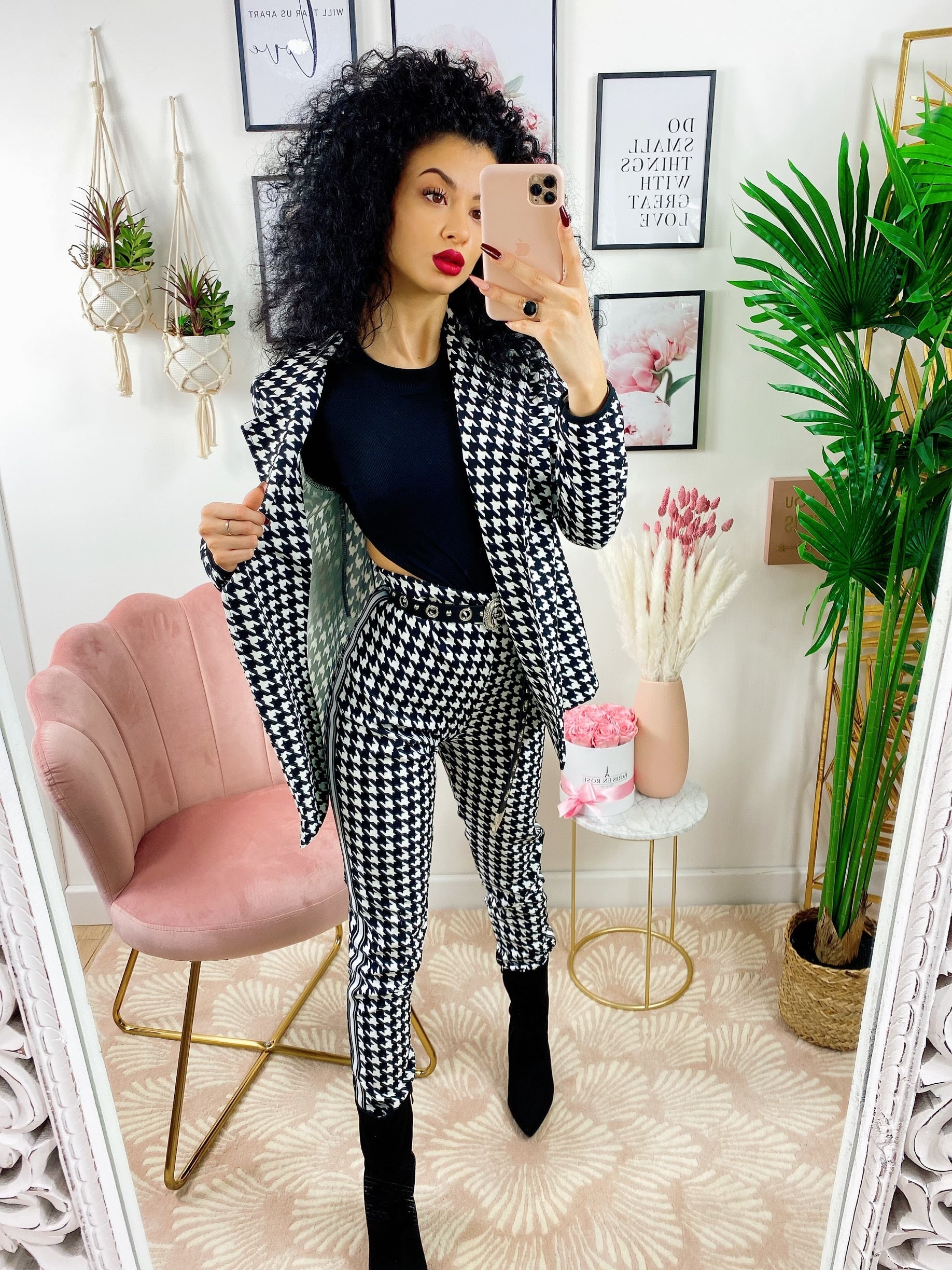 Completo Giacca e Pantalone Pied de Poule