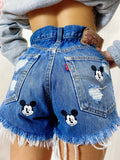 Short Levi’s Vintage con stampa topolino bagno medio
