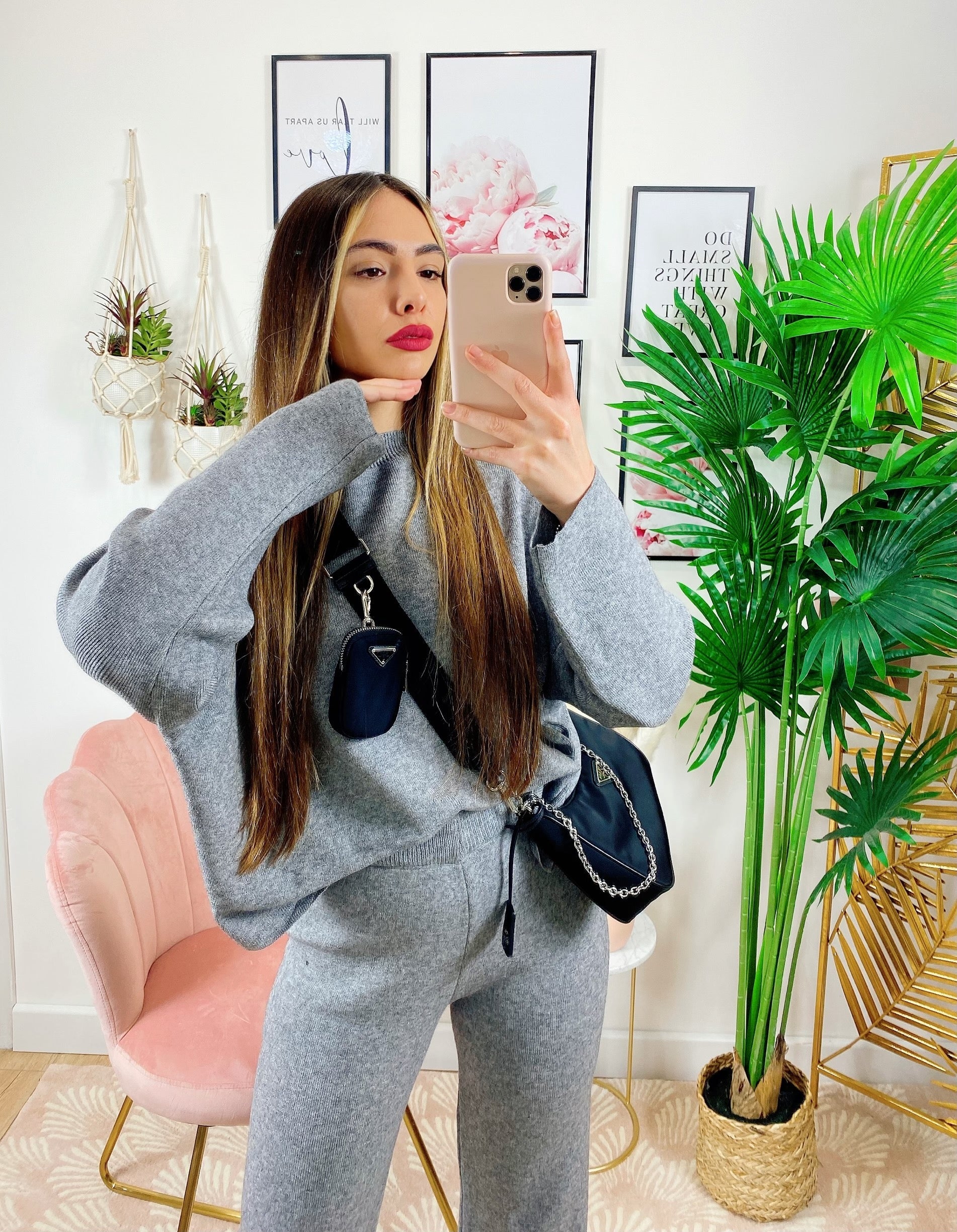 Completo Maglia e pantalone quality Grigio